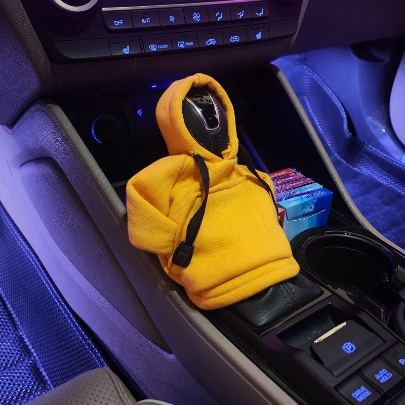 Moto Gross Araç Vites Poları Vites Kapşonu Sarı