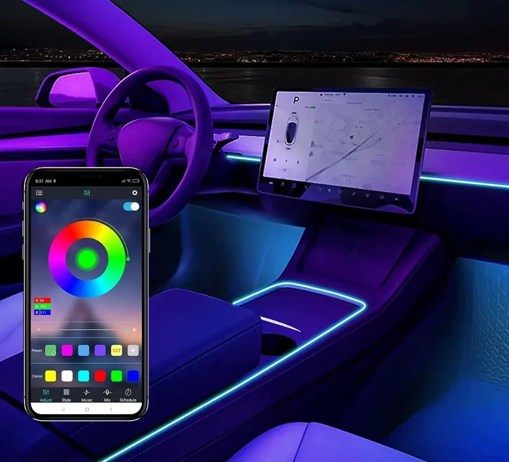 Tesla Ambiyans Aydınlatma