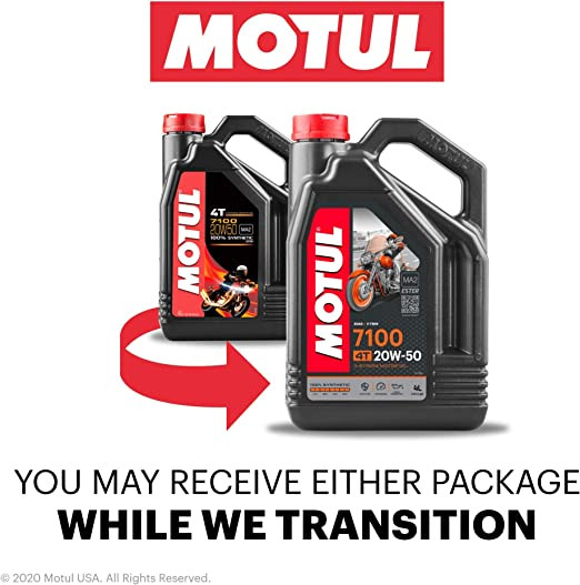 Motul 7100 Full Sentetik 20w-50 4 Litre / 2022
