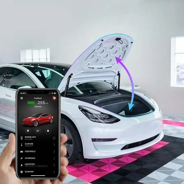 Tesla Elektrikli Ön Kaput