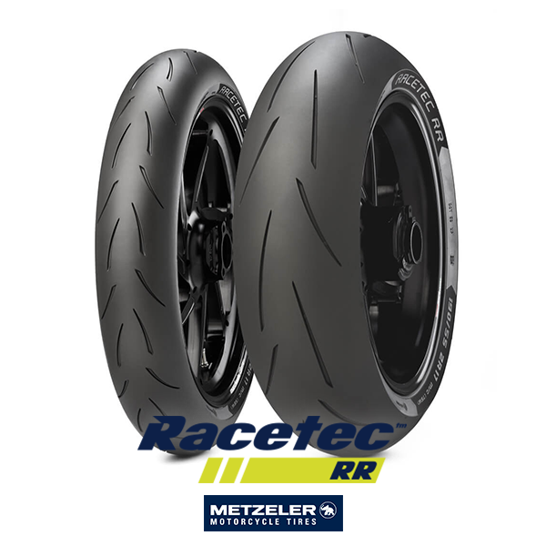 Metzeler Racetec RR 120/70ZR17 (58W) K2 ve 190/55ZR17 (75W) K3